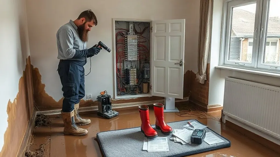 Flood-Damaged Electrics in West Malling