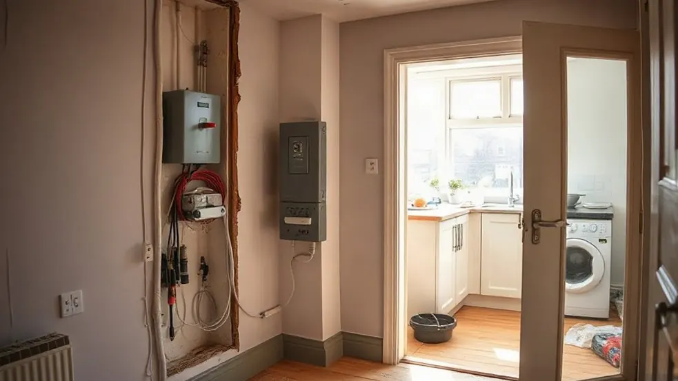 Partial Rewiring in West Malling