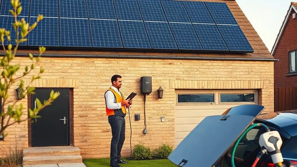 Solar Panels and Battery Storage in West Malling